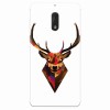 Husa silicon pentru Nokia 6, Geometric Tibetan Antelope