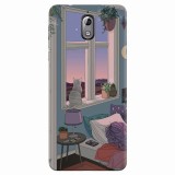 Husa silicon pentru Nokia 3.1, Girl Room