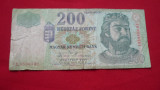 BANCNOTA 200 FORINT 2007