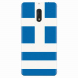 Husa silicon pentru Nokia 6, Greece Flag