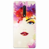 Husa silicon pentru Nokia 5, Pretty Face