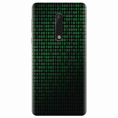 Husa silicon pentru Nokia 5, Binary Code foto