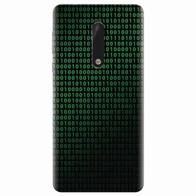 Husa silicon pentru Nokia 5, Binary Code foto