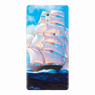 Husa silicon pentru Nokia 3, Attractive Art Of Ships foto