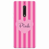 Husa silicon pentru Nokia 5, Pink