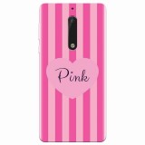 Husa silicon pentru Nokia 5, Pink