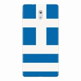 Husa silicon pentru Nokia 3, Greece Flag