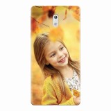 Husa Silicon Personalizata Nokia 3, Print UV, Transparenta, cu Fotografie