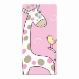 Husa silicon pentru Nokia 3, Cute Giraffe