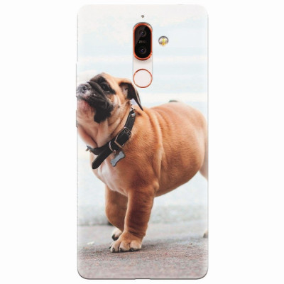 Husa silicon pentru Nokia 7 Plus, Little Dog Puppy Animal foto