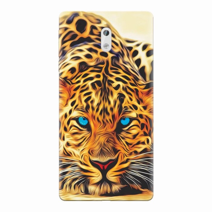 Husa silicon pentru Nokia 3, Animal Tiger Husa silicon pentru Nokia 3, Animal Tiger