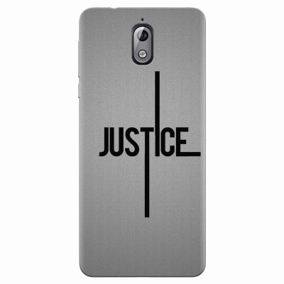 Husa silicon pentru Nokia 3.1, Amir Justice Minimalistic Nubheebuccus Text foto