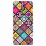 Husa silicon pentru Nokia 3.1, Mandala Pattern