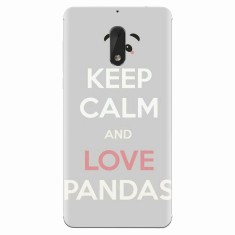 Husa silicon pentru Nokia 6, Panda Phone