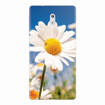 Husa silicon pentru Nokia 3, Daisies Field Flowers foto