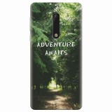Husa silicon pentru Nokia 5, Adventure Awaits Forest