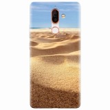 Husa silicon pentru Nokia 7 Plus, Beach Sand Closeup Holiday