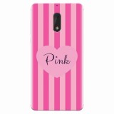 Husa silicon pentru Nokia 6, Pink