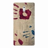 Husa silicon pentru Nokia 3, Handprints