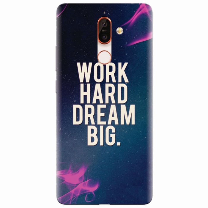 Husa silicon pentru Nokia 7 Plus, Dream Big