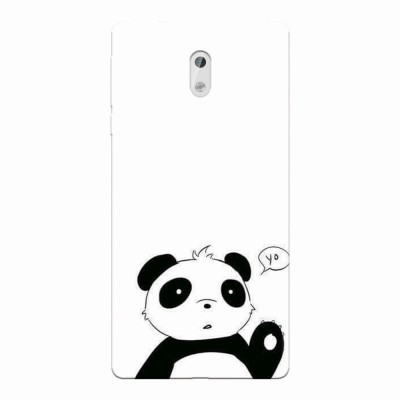 Husa silicon pentru Nokia 3, Panda Cellphone foto