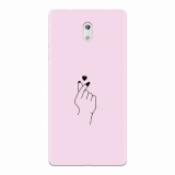 Husa silicon pentru Nokia 3, Simple Love