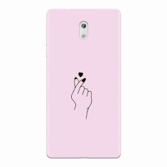 Husa silicon pentru Nokia 3, Simple Love