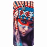 Husa silicon pentru Nokia 3.1, Attractive Girl Model