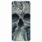 Husa silicon pentru Nokia 3.1, Abstract Skull Artwork Illustration