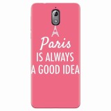 Husa silicon pentru Nokia 3.1, Paris Is Always A Good Idea