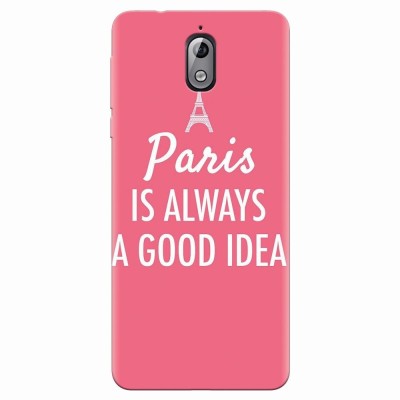 Husa silicon pentru Nokia 3.1, Paris Is Always A Good Idea foto