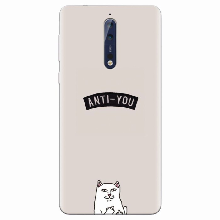 Husa silicon pentru Nokia 8, Anti You