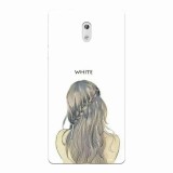 Husa silicon pentru Nokia 3, White