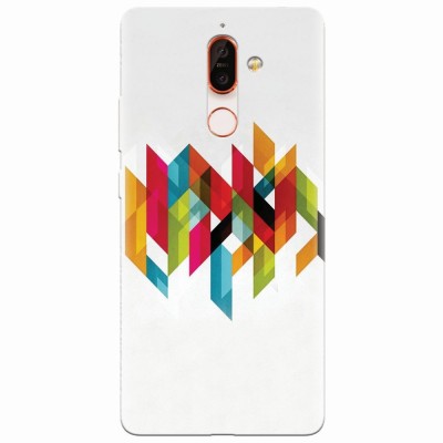 Husa silicon pentru Nokia 7 Plus, Geometric foto