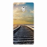 Husa silicon pentru Nokia 3, Railroad Horizon
