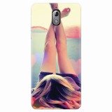 Husa silicon pentru Nokia 3.1, Relax Girl