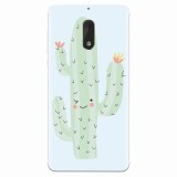 Husa silicon pentru Nokia 6, Cactus