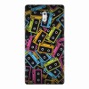 Husa silicon pentru Nokia 3, Audio Cassette Color Vector