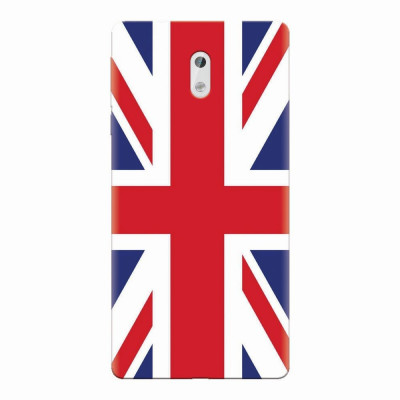 Husa silicon pentru Nokia 3, UK Flag Illustration foto