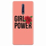 Husa silicon pentru Nokia 8, Girl Power 2