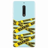 Husa silicon pentru Nokia 5, Warning