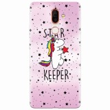 Husa silicon pentru Nokia 7 Plus, Unicorn Star Keeper