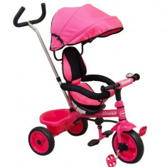 Tricicleta pentru copii Ecotrike Baby Mix pink foto