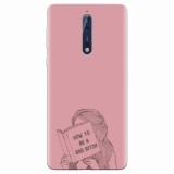 Husa silicon pentru Nokia 8, How To Be A Bad