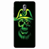 Husa silicon pentru Nokia 3.1, Pirate Skull