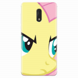 Husa silicon pentru Nokia 6, Close Up Fluttershy My Little Pony Friendship Is Magic