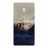 Husa silicon pentru Nokia 3, 3D Hand Ocean Render