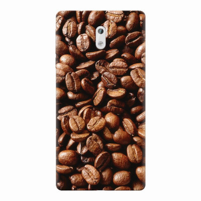 Husa silicon pentru Nokia 3, Coffee Beans foto