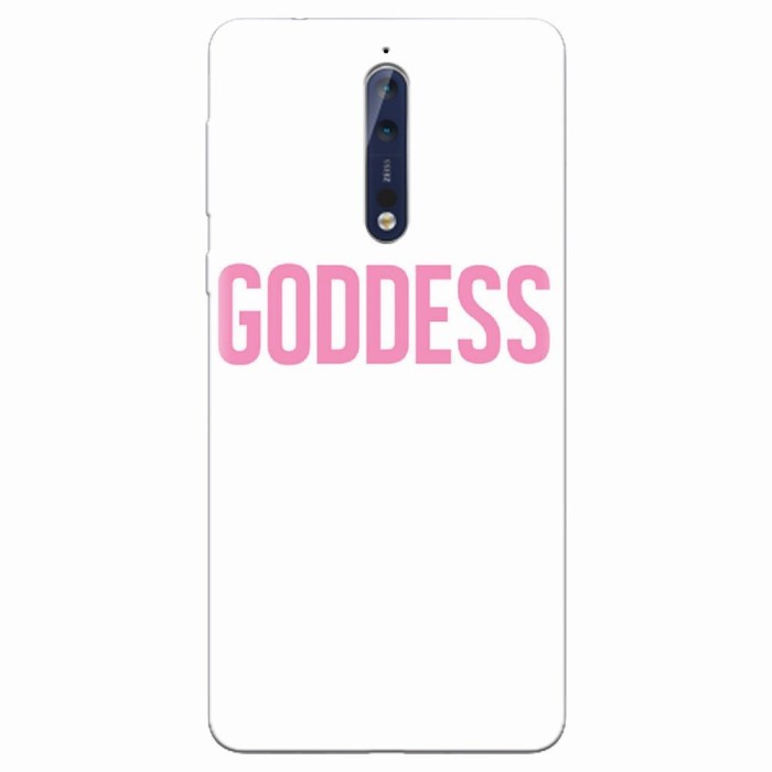 Husa silicon pentru Nokia 8, Goddess Girly