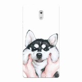 Husa silicon pentru Nokia 3, Cute Dog 1.